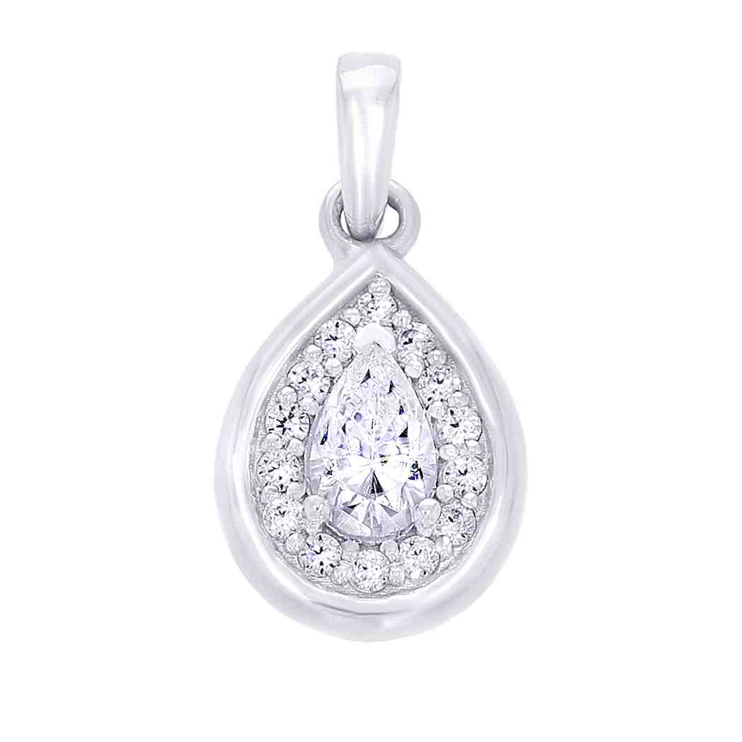 Pear Cut Teardrop Pendant PD31820A 5.50X3.50